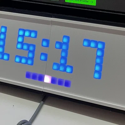 Tấm tán sáng 3D cho màn hình LED PixelIt ESP32 - Tối ưu ánh sáng