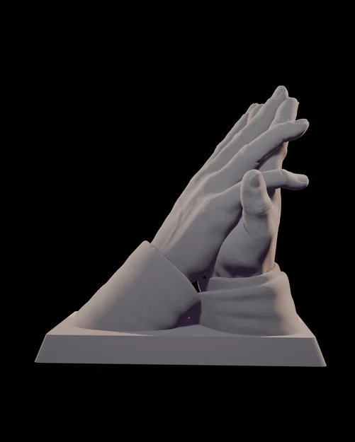 Mô hình 3D đôi bàn tay Good Omens - Tái hiện cảnh khiêu vũ kinh điển - Image 3