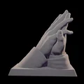 Mô hình 3D đôi bàn tay Good Omens - Tái hiện cảnh khiêu vũ kinh điển - Thumbnail 3