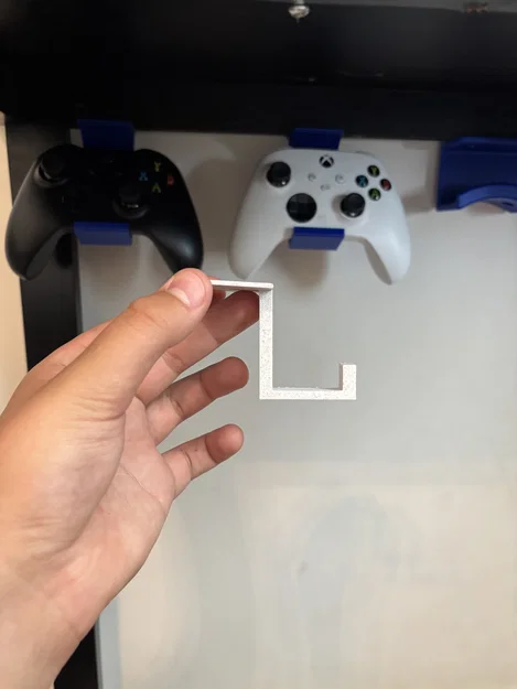 Giá treo tai nghe gắn dưới mặt bàn đơn giản và chắc chắn (3D Print) - Image 1