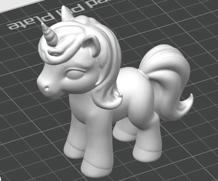 Mô hình chú ngựa kỳ lân Figure Pony #1 đáng yêu - Image 1
