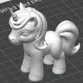 Mô hình chú ngựa kỳ lân Figure Pony #1 đáng yêu - Thumbnail 1