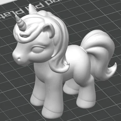 Mô hình chú ngựa kỳ lân Figure Pony #1 đáng yêu