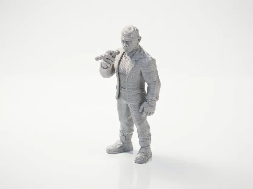 Tượng Andrew Tate (Celebrity) - Mô hình 3D Printable (STL) - Image 1