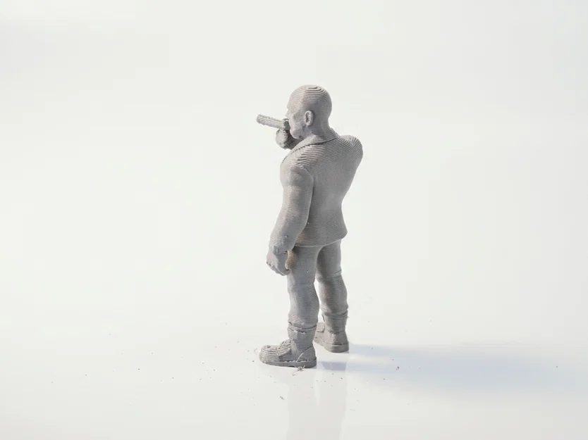 Tượng Andrew Tate (Celebrity) - Mô hình 3D Printable (STL) - Image 3