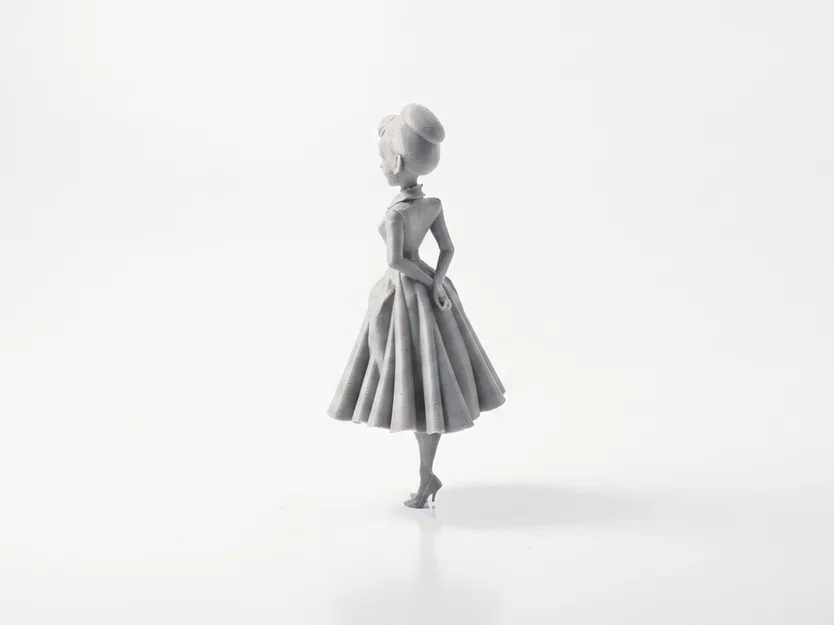 Tượng Audrey Hepburn – Mẫu Celebrity 3D Printable (STL) - Image 2