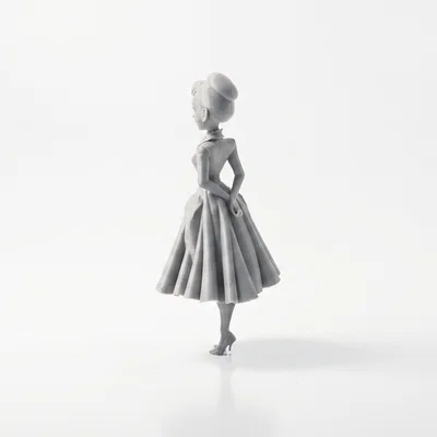 Tượng Audrey Hepburn – Mẫu Celebrity 3D Printable (STL)