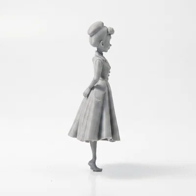 Tượng Audrey Hepburn – Mẫu Celebrity 3D Printable (STL)