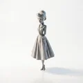 Tượng Audrey Hepburn – Mẫu Celebrity 3D Printable (STL) - Thumbnail 4