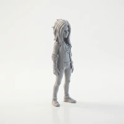 Tượng Bust Chân Dung Avril Lavigne (Celebrity) – 3D Printable STL