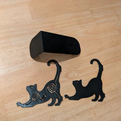 Kệ Chặn Sách Hình Mèo (Cat Book Stand)