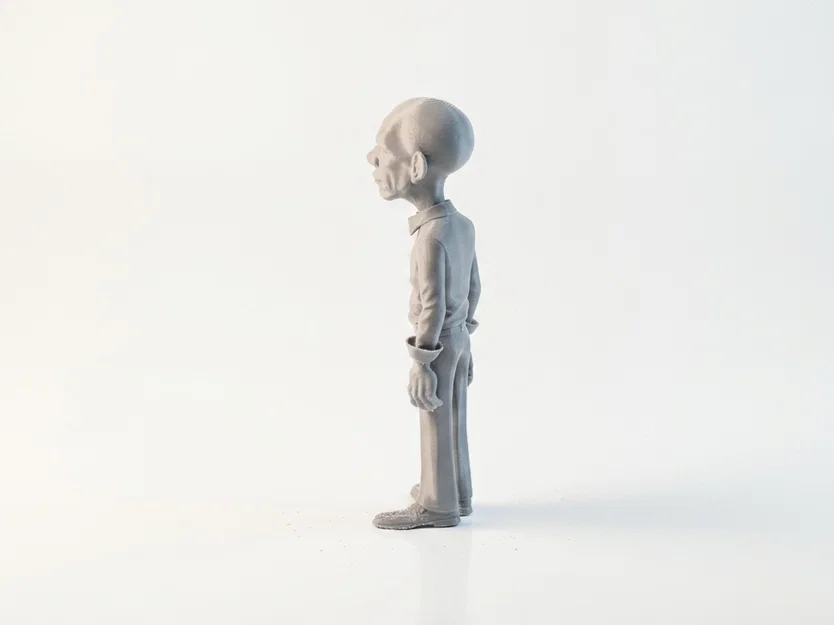 Tượng Barack Obama in 3D (STL) – Figurine Celebrity 3D Printable - Image 2