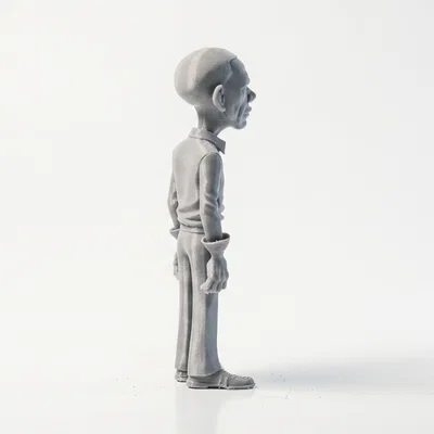 Tượng Barack Obama in 3D (STL) – Figurine Celebrity 3D Printable