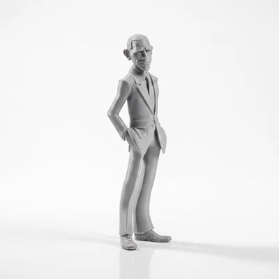 Tượng Barack Obama – Mô hình Celebrity in 3D (STL) để in
