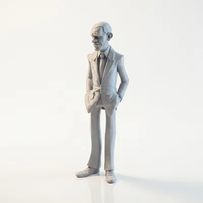 Tượng Barack Obama – Mô hình Celebrity in 3D (STL) để in