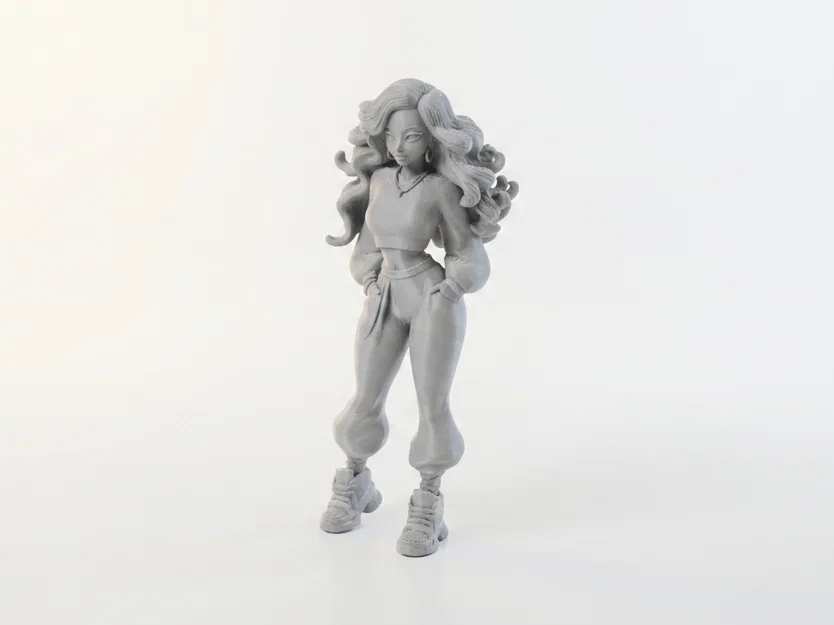 Tượng Beyonce 3D Printable (STL) – Figurine Nghệ Sĩ Nổi Tiếng - Image 1