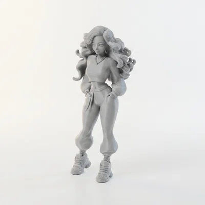 Tượng Beyonce 3D Printable (STL) – Figurine Nghệ Sĩ Nổi Tiếng