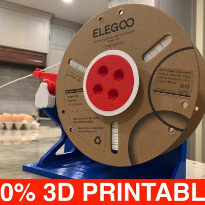 Spool Winder V1 – Dụng cụ quấn filament 100% in 3D