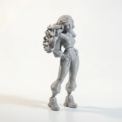 Tượng Beyonce 3D Printable (STL) – Figurine Nghệ Sĩ Nổi Tiếng