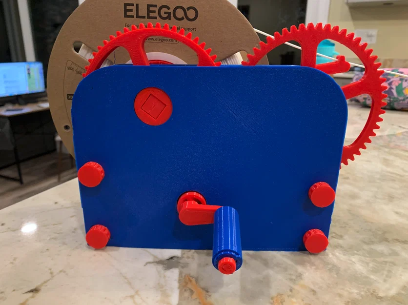 Spool Winder V1 – Dụng cụ quấn filament 100% in 3D - Image 8