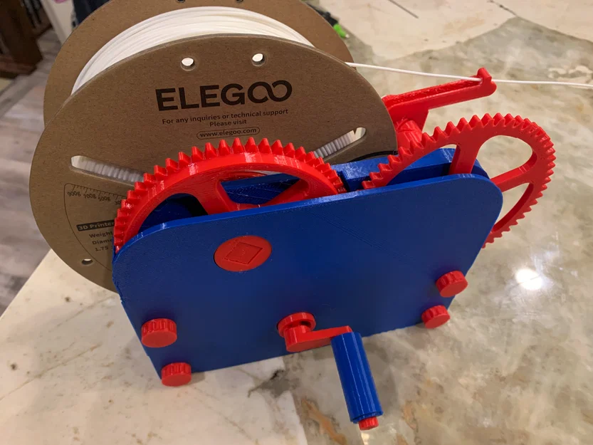 Spool Winder V1 – Dụng cụ quấn filament 100% in 3D - Image 9