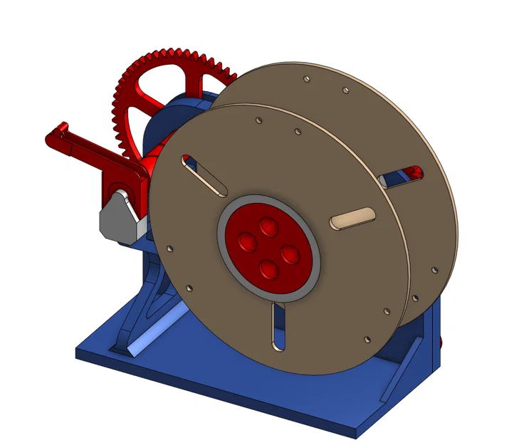 Spool Winder V1 – Dụng cụ quấn filament 100% in 3D - Image 10