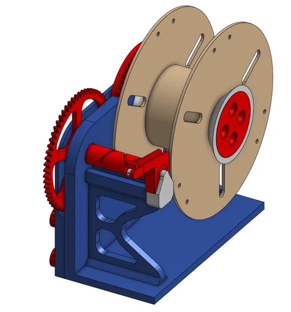 Spool Winder V1 – Dụng cụ quấn filament 100% in 3D - Image 11