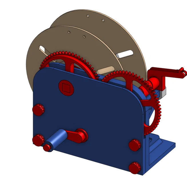 Spool Winder V1 – Dụng cụ quấn filament 100% in 3D - Image 14