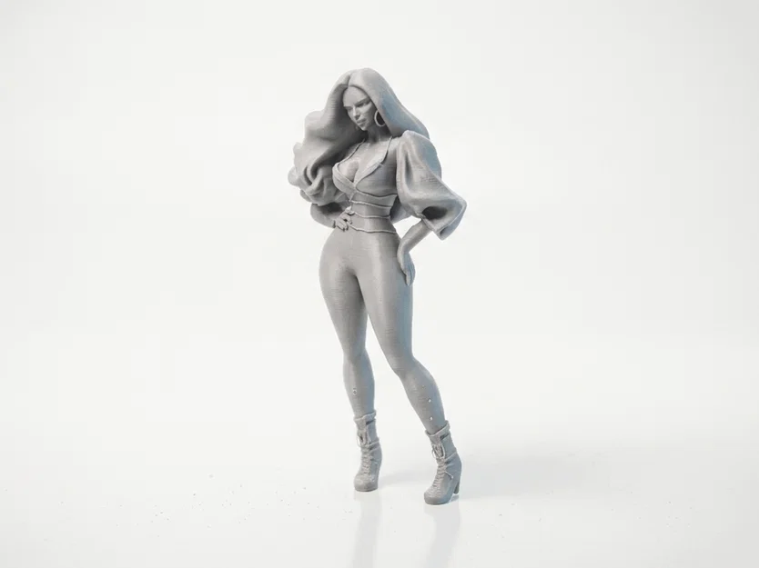 Tượng Beyonce 3D Printable (Figurine) – Celebrity Musician (STL) - Image 1