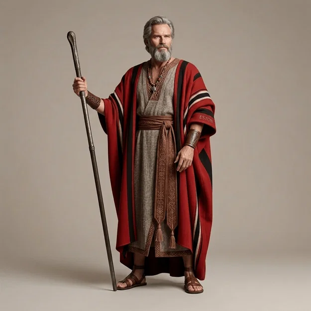 Mô hình 3D Moses (Charlton Heston) từ phim The Ten Commandments 1956 - Image 1