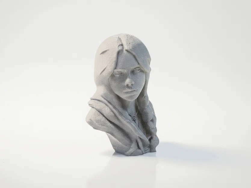 Tượng Bán Thân Billie Eilish (Bust) – STL 3D Printable Của Nghệ Sĩ Nổi Tiếng - Image 1