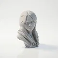 Tượng Bán Thân Billie Eilish (Bust) – STL 3D Printable Của Nghệ Sĩ Nổi Tiếng - Thumbnail 1