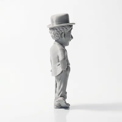 Tượng Charlie Chaplin – Mẫu STL 3D Printable (Celebrity Figurine)