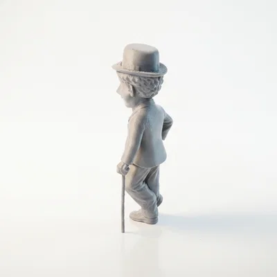 Tượng Charlie Chaplin – Mẫu STL 3D Printable (Celebrity Figurine)