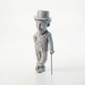 Tượng Charlie Chaplin – Mẫu STL 3D Printable (Celebrity Figurine) - Thumbnail 4