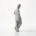 Tượng Charlie Chaplin – Mô hình 3D Printable (Celebrity) - Thumbnail 3