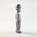 Mô hình tượng Charlie Chaplin – Celebrity 3D Printable (STL) - Thumbnail 2