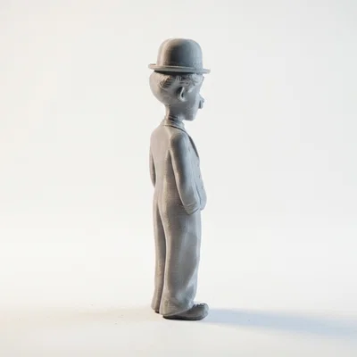 Mô hình tượng Charlie Chaplin – Celebrity 3D Printable (STL)