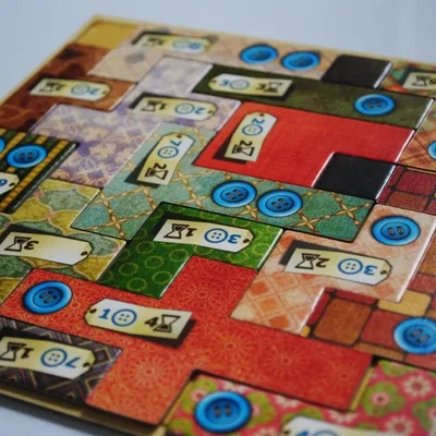 Khay Đựng Phụ Kiện Game Patchwork Board Game 3D