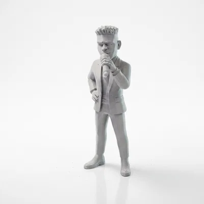 Tượng Chris Brown (Celebrity Musician) 3D Printable - File STL