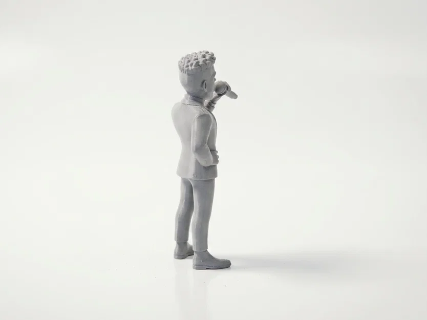 Tượng Chris Brown (Celebrity Musician) 3D Printable - File STL - Image 2
