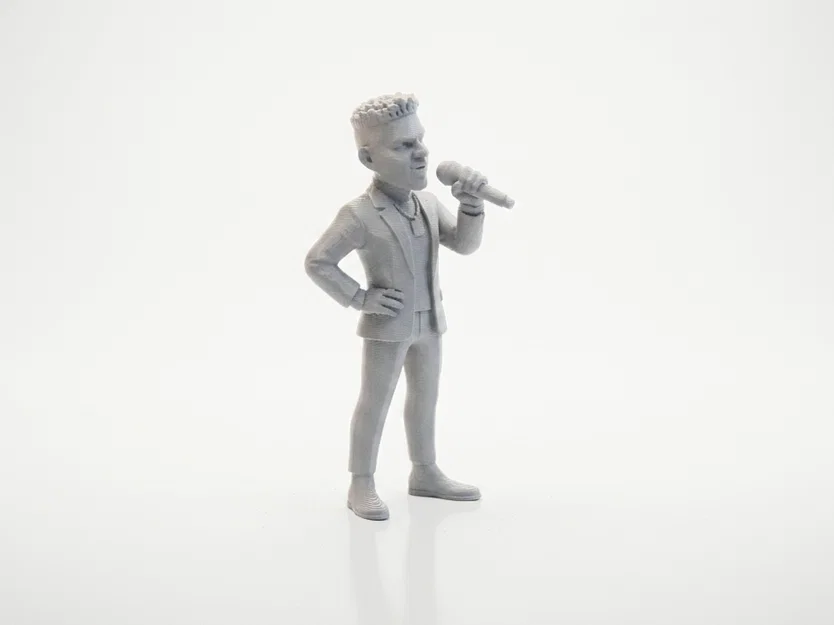 Tượng Chris Brown (Celebrity Musician) 3D Printable - File STL - Image 3