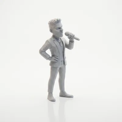 Tượng Chris Brown (Celebrity Musician) 3D Printable - File STL