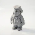 Mô Hình 3D Printable Tượng Clown Trump Celebrity (STL) - Thumbnail 4