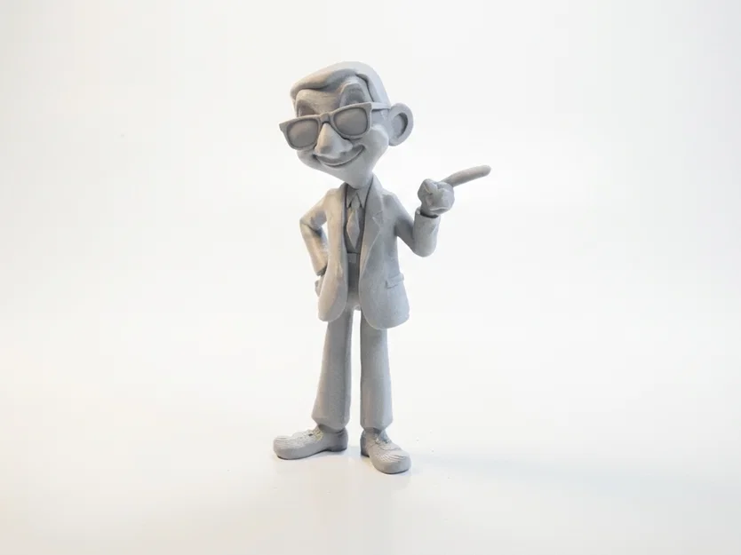 Tượng Mr Bean Ngầu – Mô Hình Celebrity 3D Có Thể In - Image 1