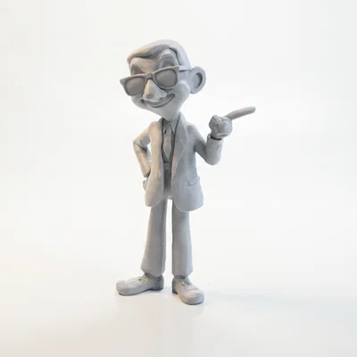 Tượng Mr Bean Ngầu – Mô Hình Celebrity 3D Có Thể In