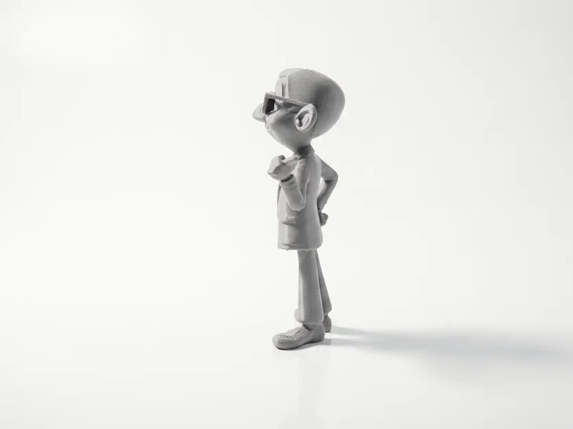 Tượng Mr Bean Ngầu – Mô Hình Celebrity 3D Có Thể In - Image 2