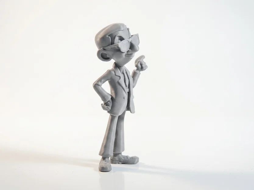 Tượng Mr Bean Ngầu – Mô Hình Celebrity 3D Có Thể In - Image 3
