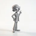 Tượng Mr Bean Ngầu – Mô Hình Celebrity 3D Có Thể In - Thumbnail 3