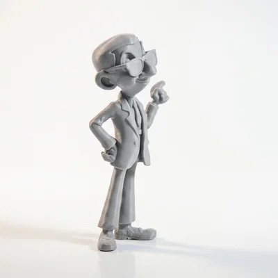Tượng Mr Bean Ngầu – Mô Hình Celebrity 3D Có Thể In
